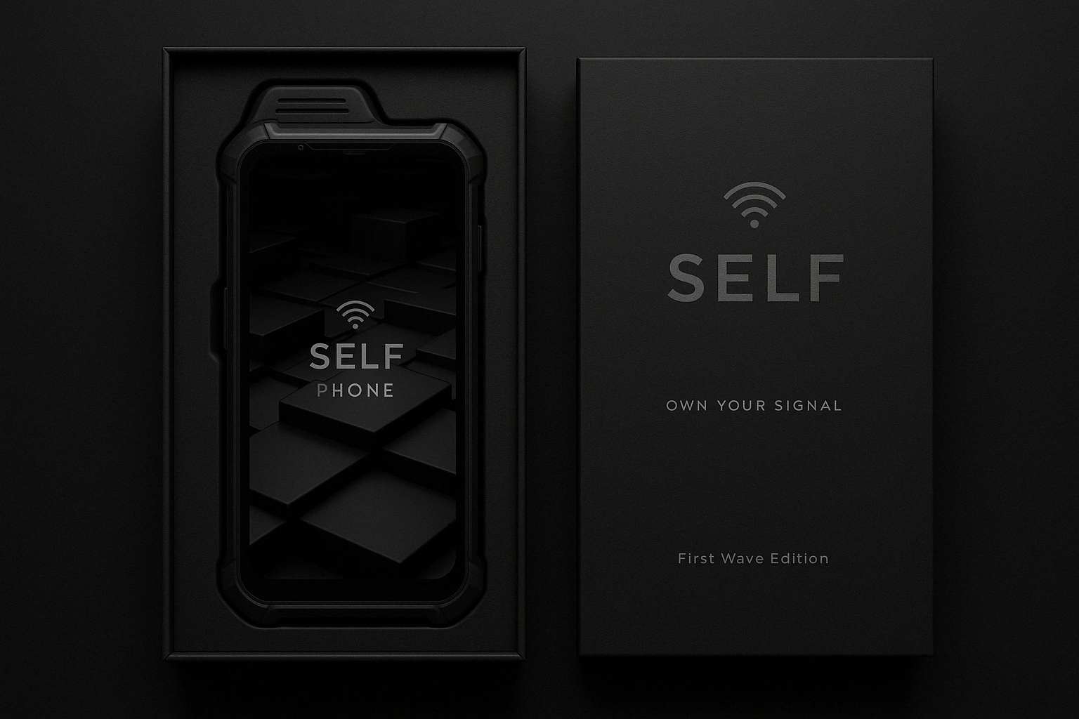 SELF Phone in box
