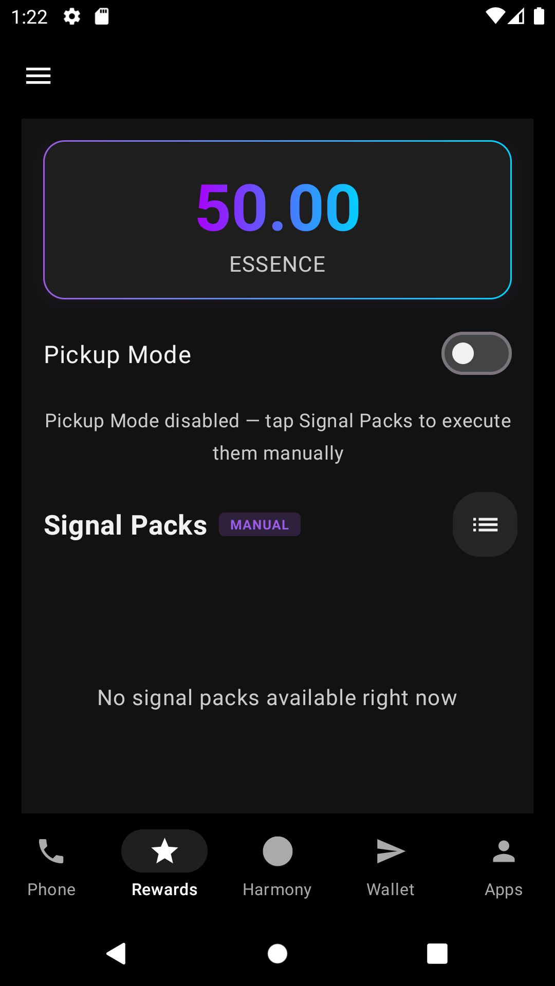ESSENCE Rewards Dashboard